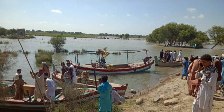 four missing as boat capsized in river Indus