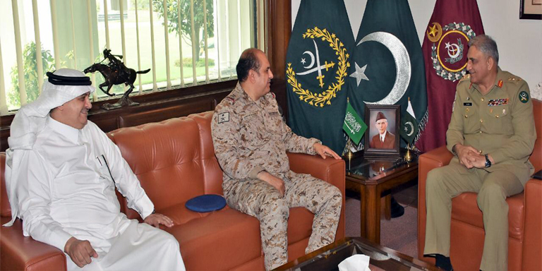 COAS meets Saudi military adviser