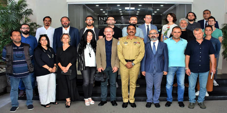 Turkish journalists’ group visits ISPR