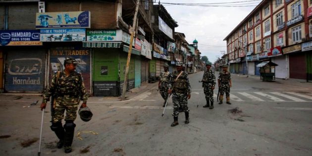 curfew blockade