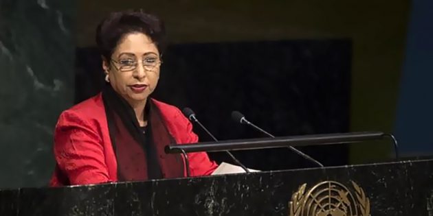 Maliha lodhi demands UN OF strict monitoring of loc from pakistan