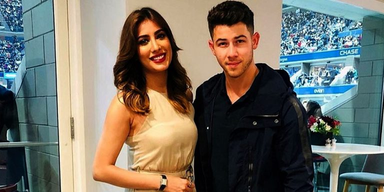 Mehwish Hayat randomly meets Nick Jonas