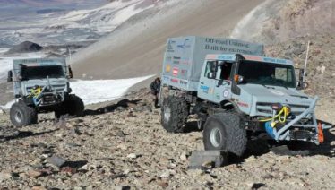 two trucks