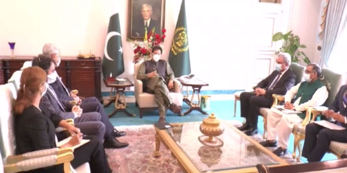 PM Imran Khan calls on UNGA President, urges UN play its role in IIOJK