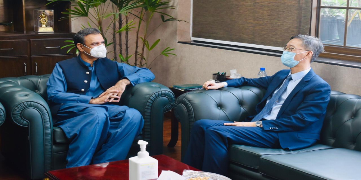 Chinese Ambassador thanked Pakistan for work on Rashakai SEZ Development Agreement.