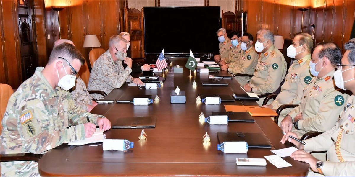 COAS, Commander US CENTCOM Discuss Regional Security