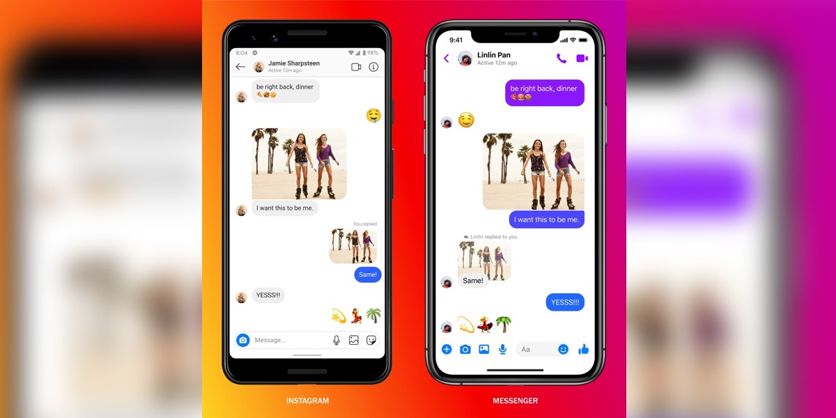 Instagram, Messenger Chats Are Now Merged Into One Service