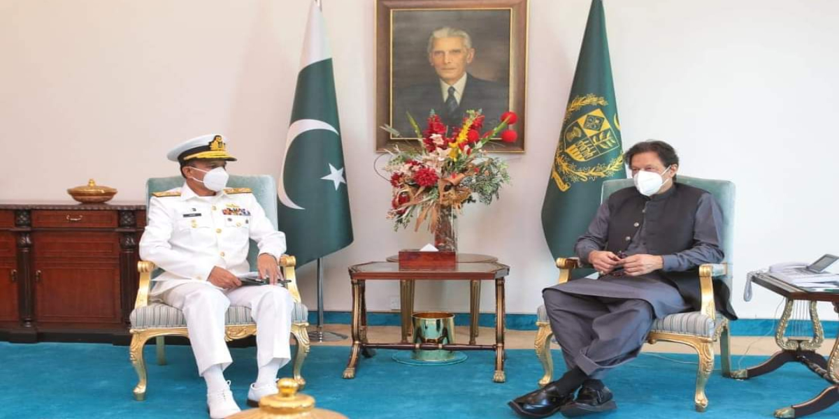 Admiral Amjad Khan and Prime Minister