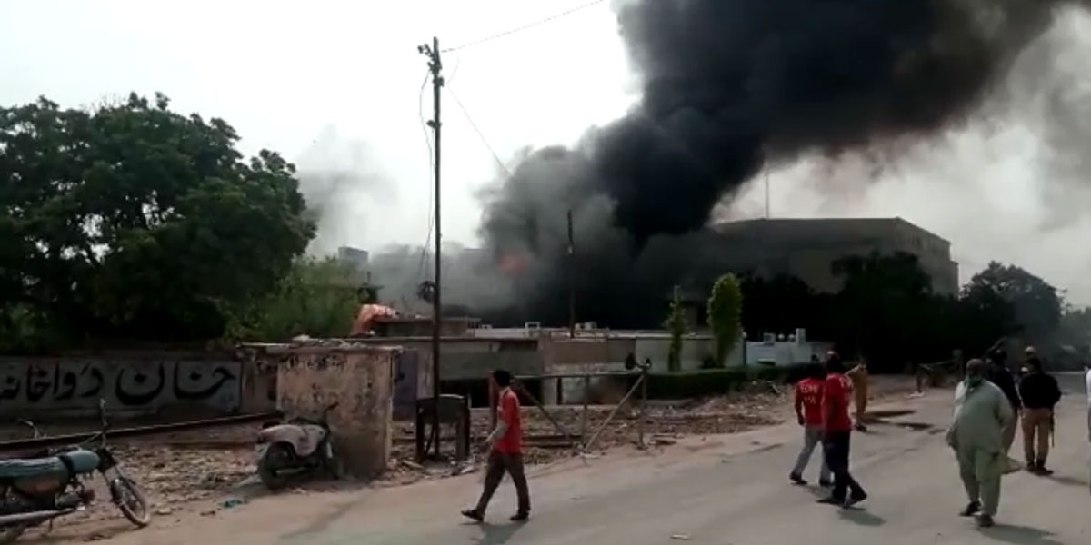 SITE area huge fire