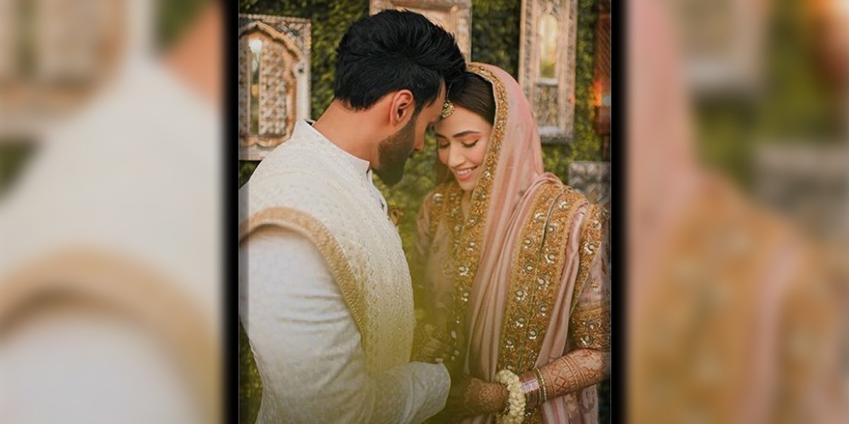 Sana Javed and Umair Jaswal nikkah