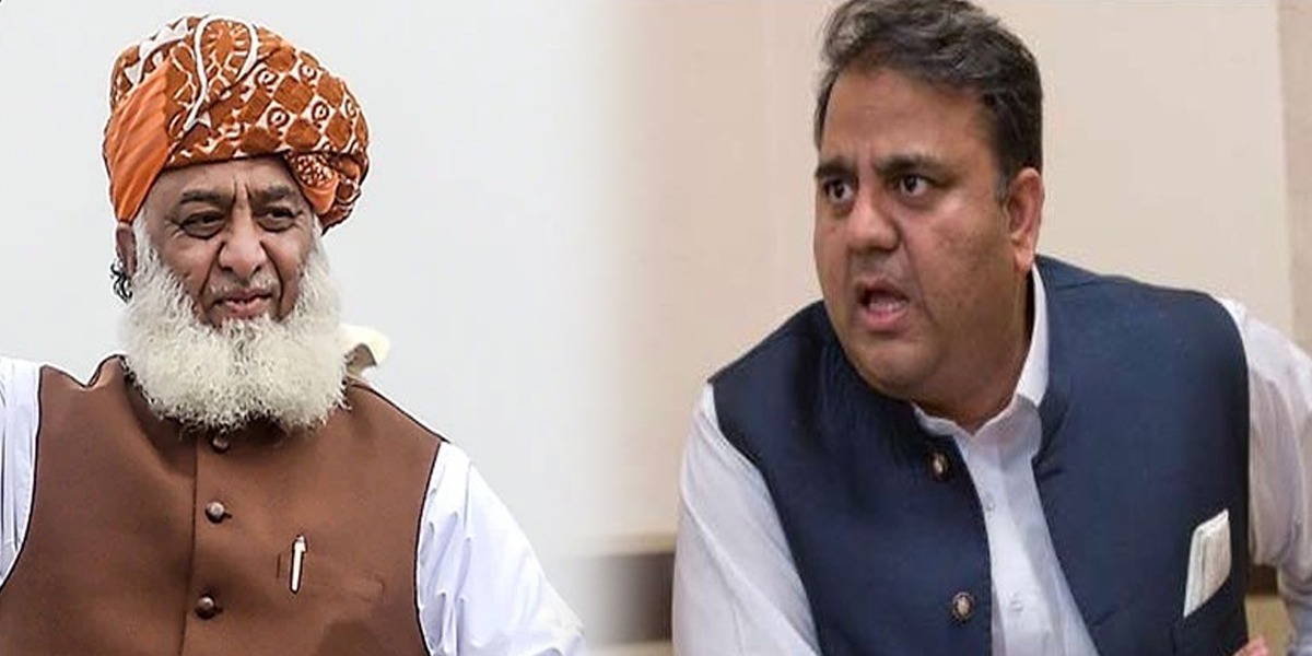 Fawad Chaudhry Calls Maulana Fazlur Rehman 'Extremist Mullah'