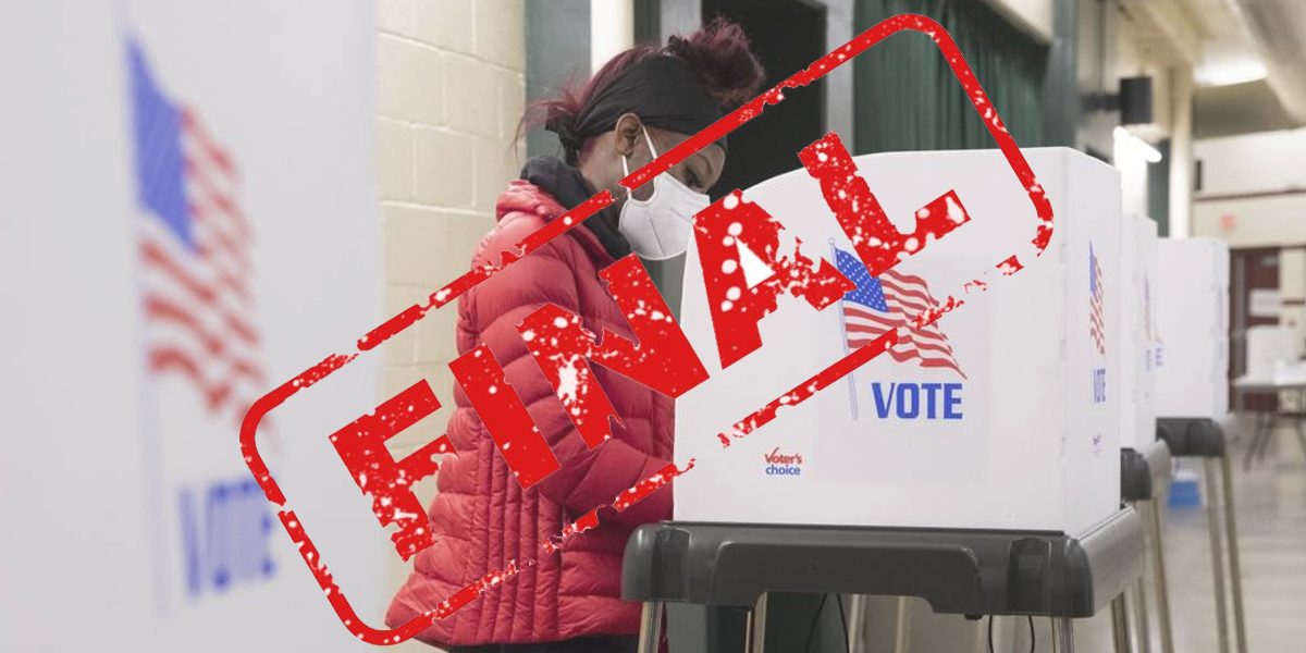 US Election 2020 results