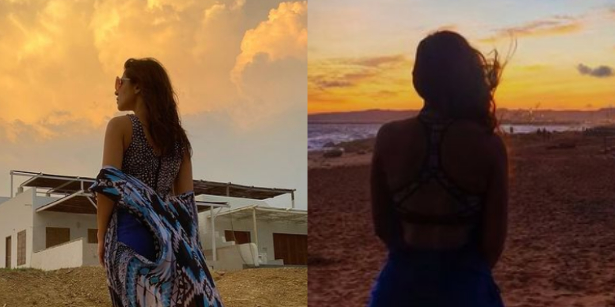 Ayesha Omar beach