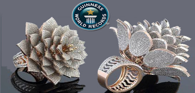World Record The Diamond Band Guinness World Record Marigold Ring