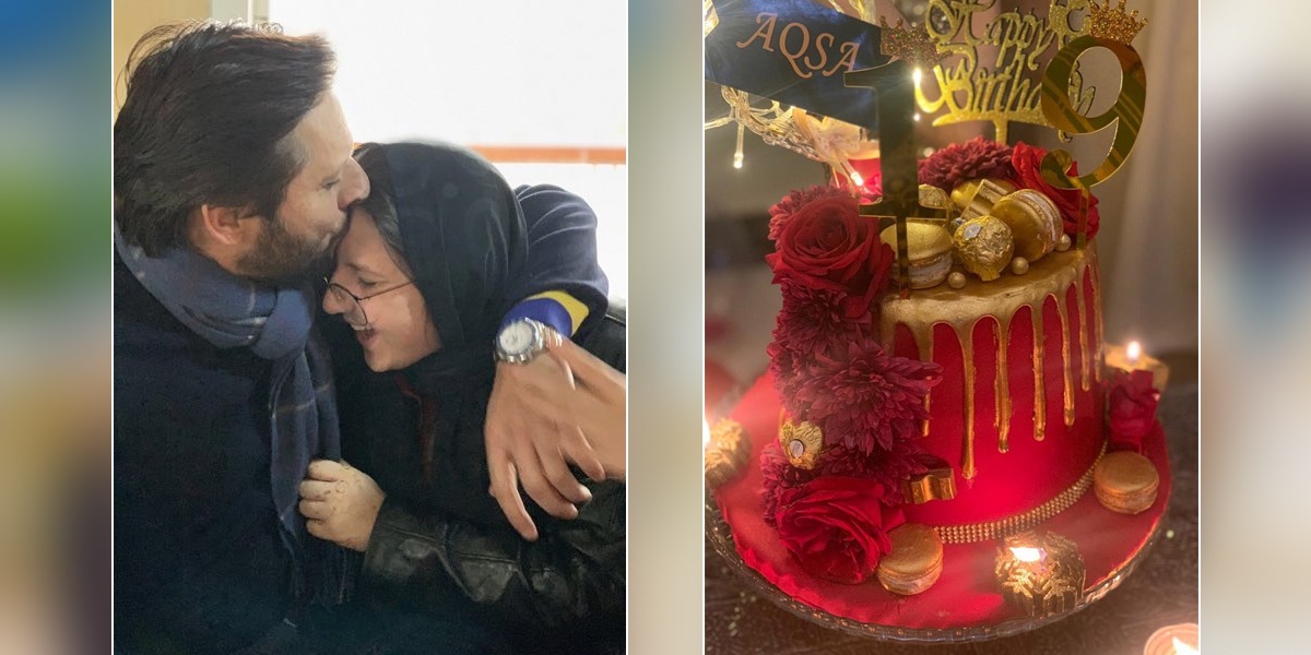 Shahid Afridi Wishes Daughter A Happy Birthday With Adorable Photo