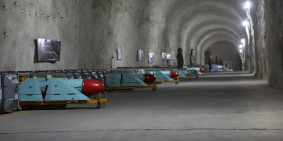 Iran underground missile base