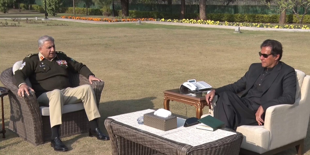 COAS meets PM Imran