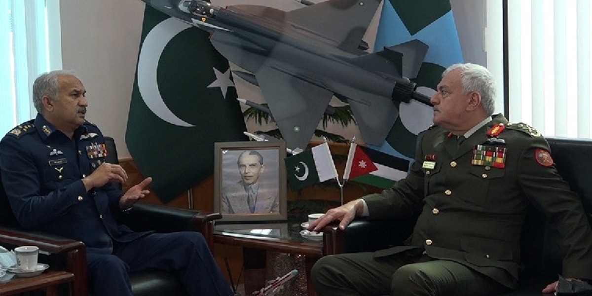 Jordanian Joint Chiefs of Staff Offers PAF Full Cooperation In Various Field