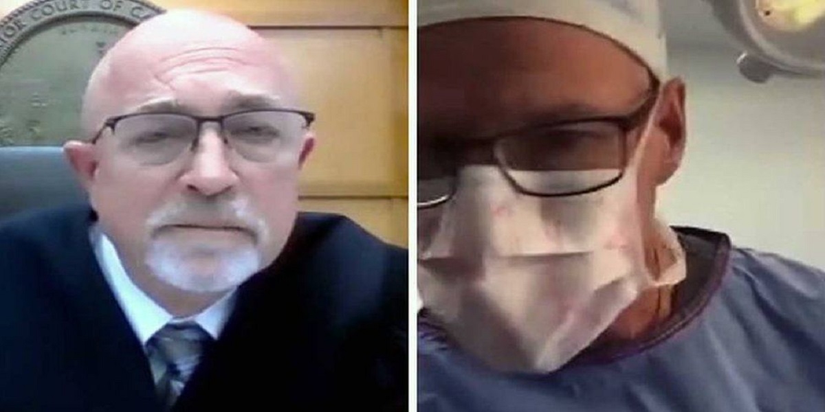Doctor joins Zoom court hearing while operating on patient