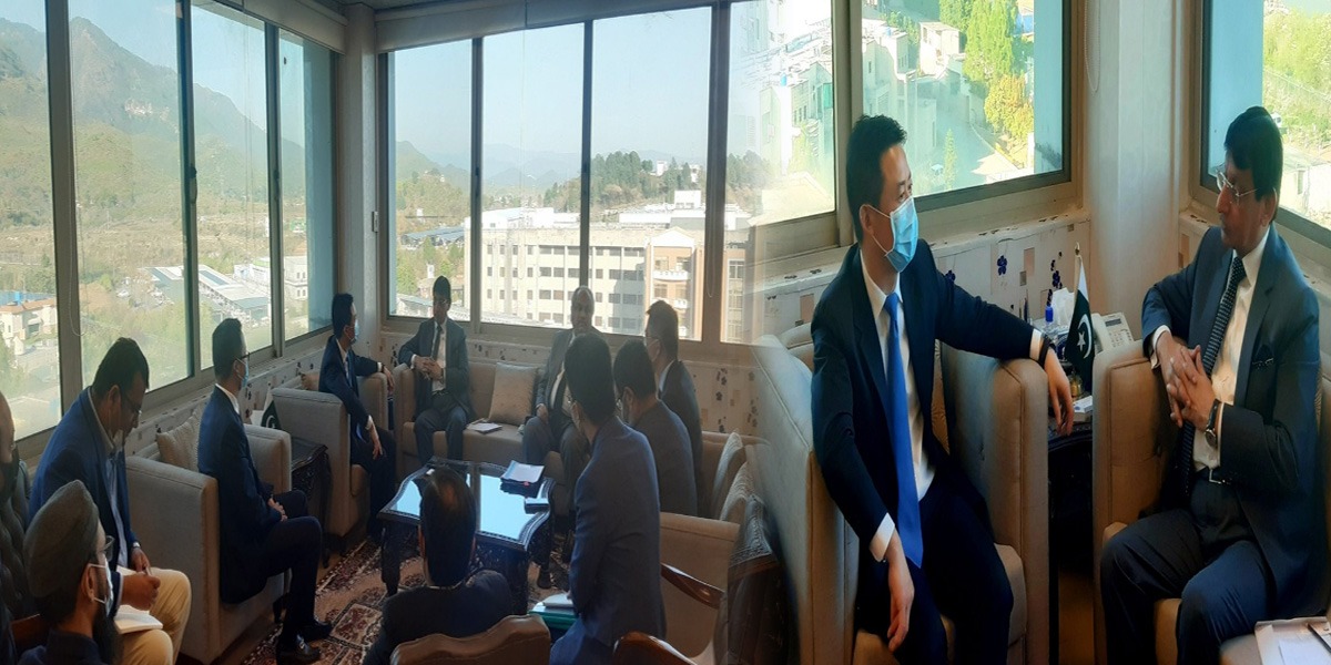 Huawei delegation Pakistan