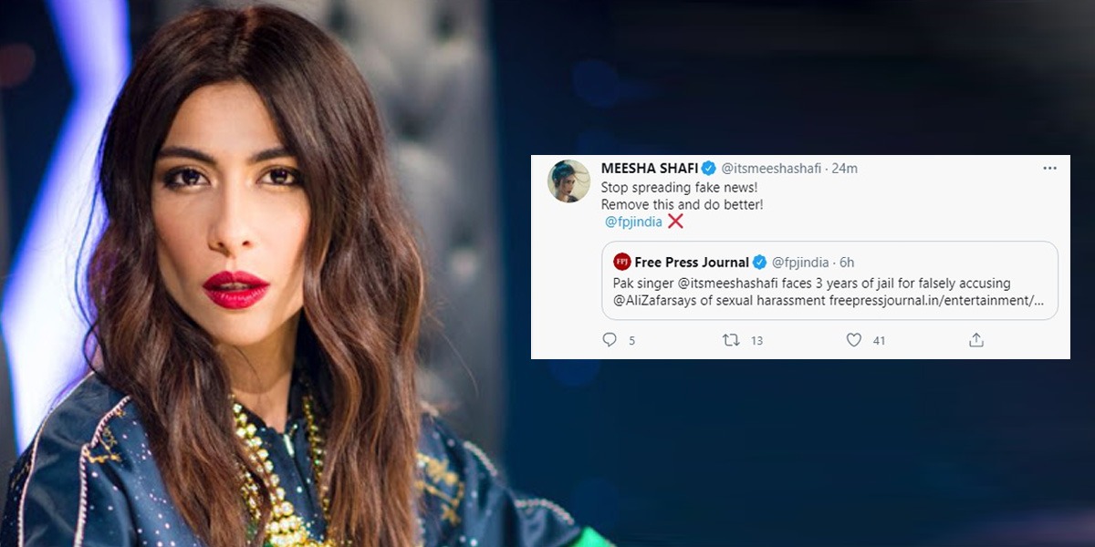 Meesha Shafi Imprisonment