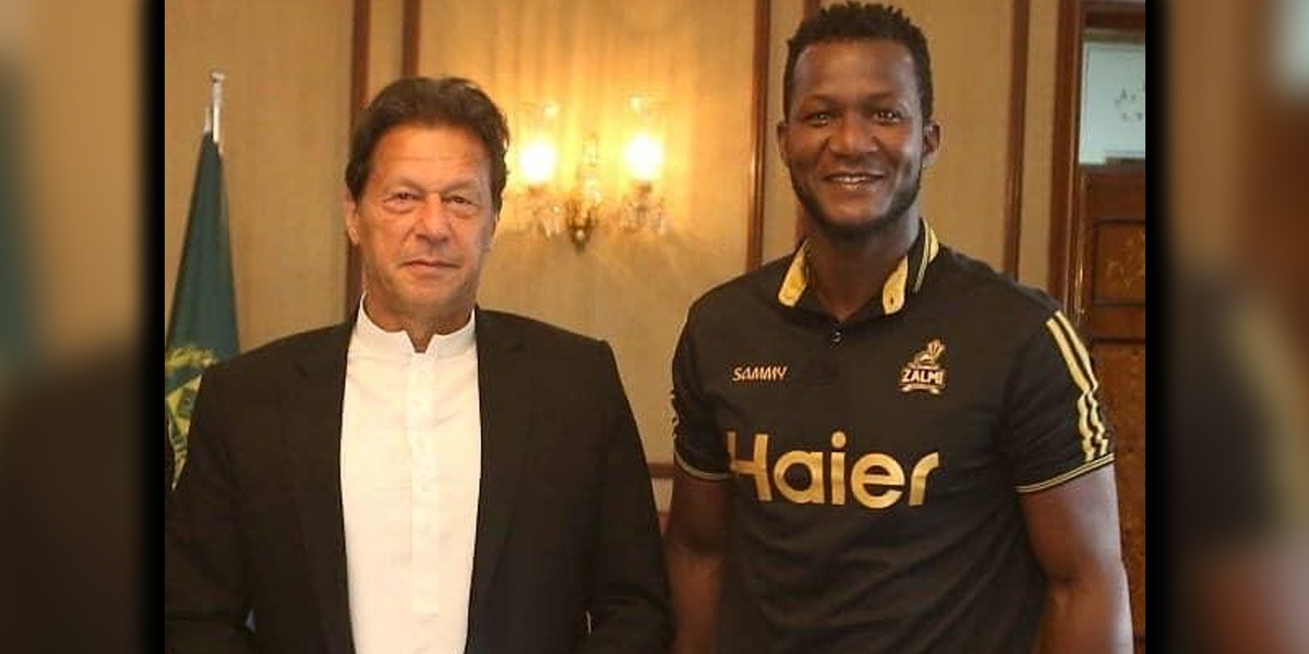 Daren Sammy wishes good health to PM Imran