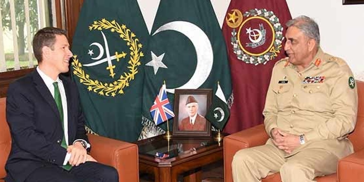 COAS, Christian Turner Discuss Afghan Peace Process