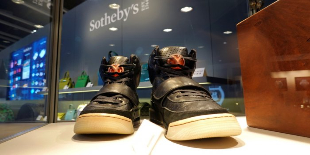 Kanye West's Yeezy sneakers sell for recording USD 1.8 million at auction