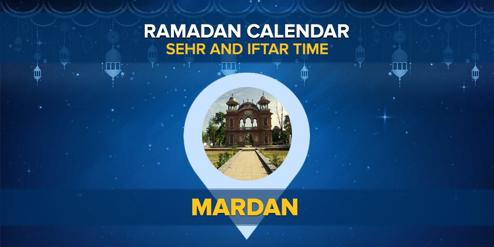 Ramadan Calendar Mardan 2021