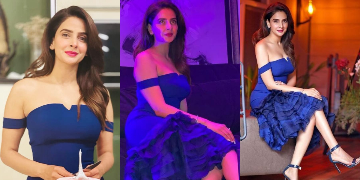 Saba Qamar birthday celebration