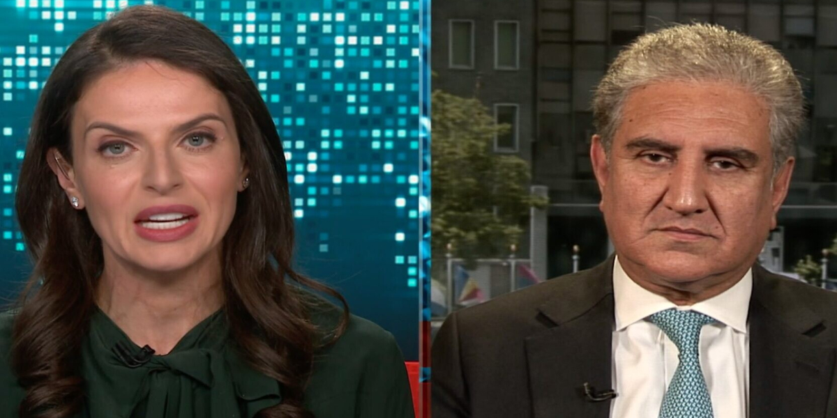 Shah Mahmood Qureshi CNN anchor