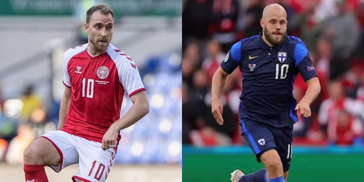 Christian Eriksen Teemu Pukki