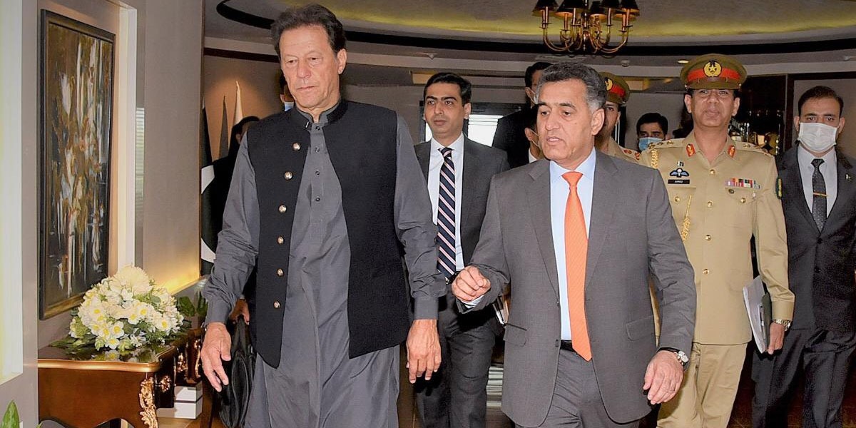 PM Imran ISI headquarters visit