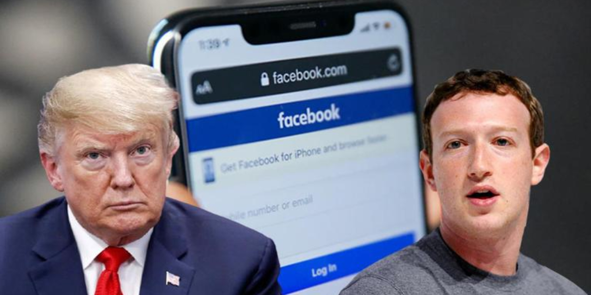Trump Facebook suspension