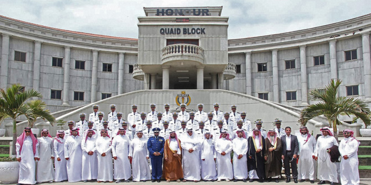 Pakistan Navy 115th course Saudi officers