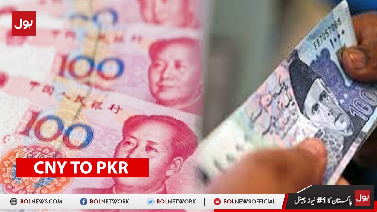 Cny To Pkr Chinese Yuan To Pkr Chinese Yuan To Pakistani Rupee