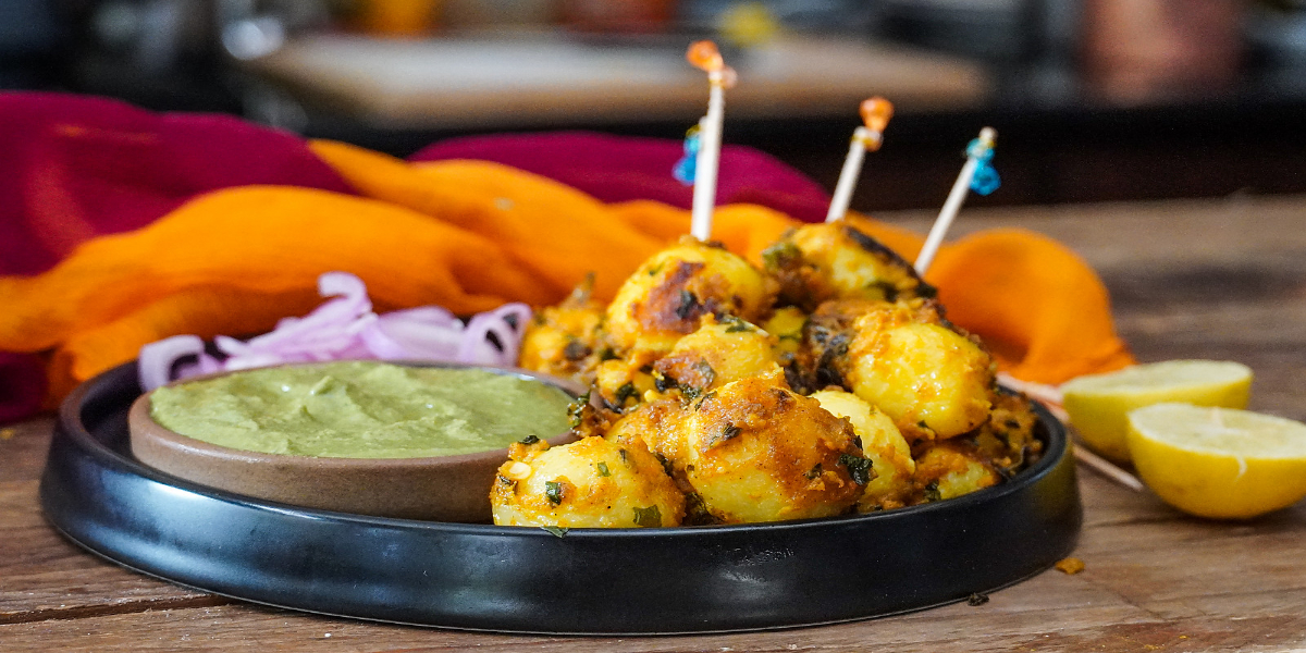 Mouth-Watering Recipe of Baked Tandoori Aloo Tikka
