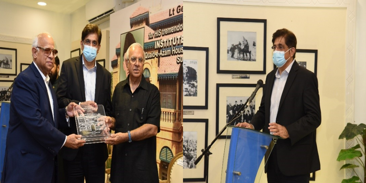Murad Ali Shah addresses at INB