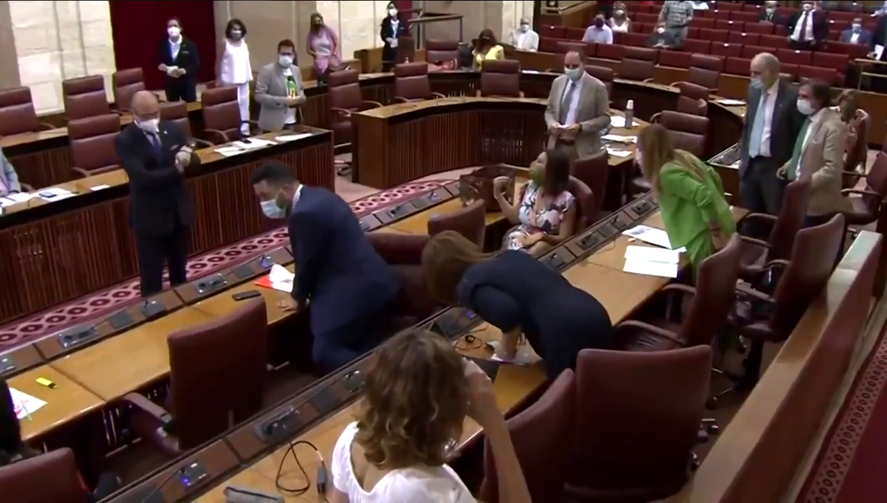 Andalusia's parliament session