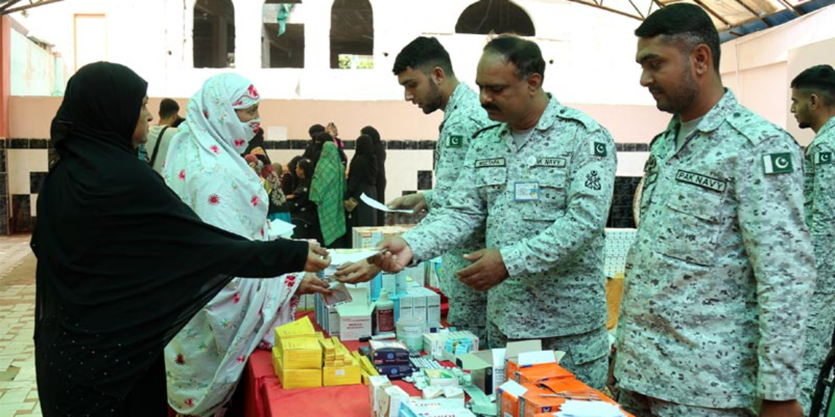 Pakistan Navy medical camps