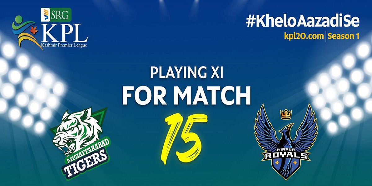KPL 2021: Mirpur Royals win the game by 5 wickets against Muzaffarabad Tigers