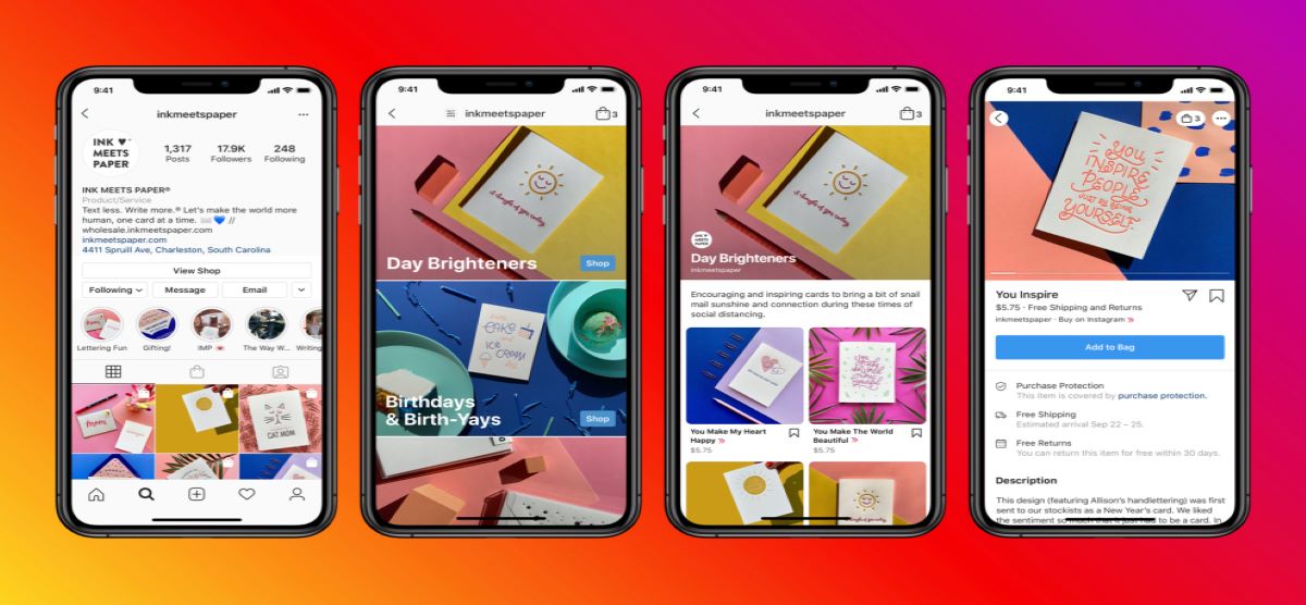 Instagram introduces another useful feature testing ads on a shop tab
