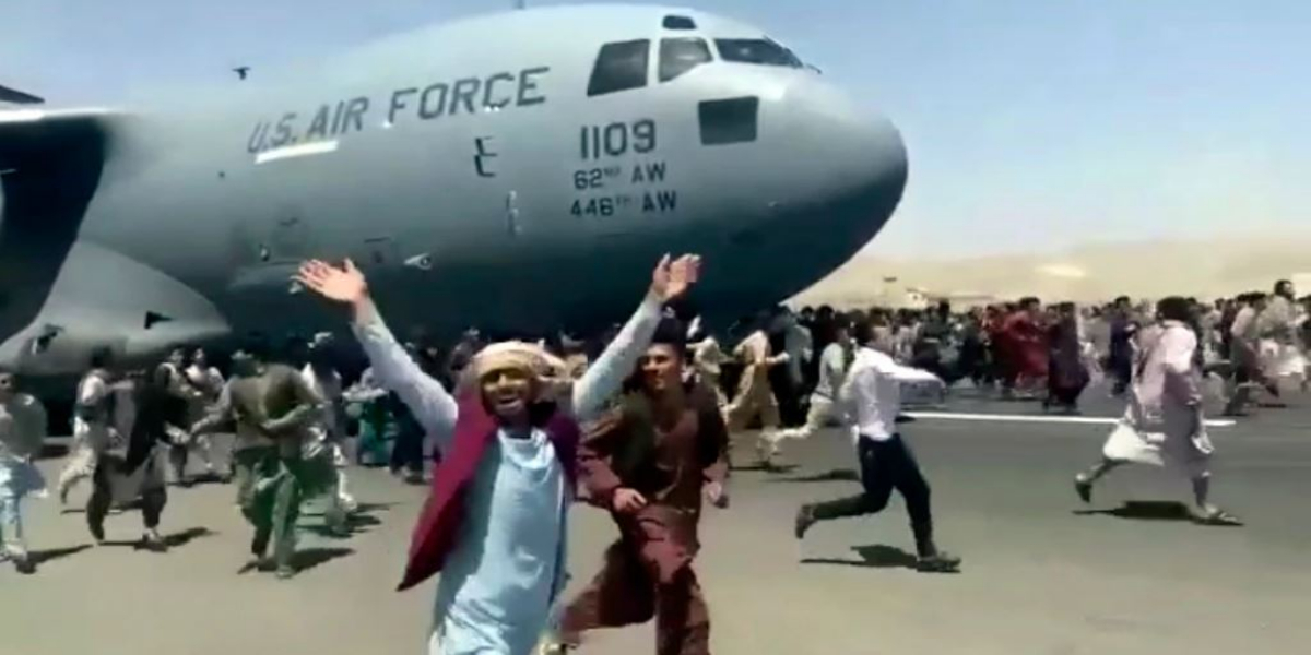 Human organs found from the wheels of American plane flying from Kabul