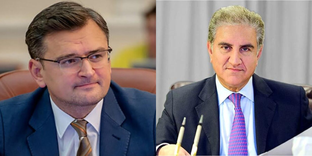 Foreign Minister Qureshi Ukrainian counterpart