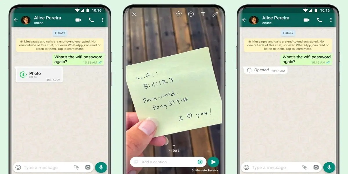 Whatsapp Releases 'View Once' Feature to All Users