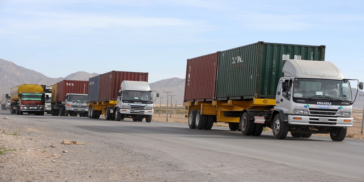 Pakistani trailers stranded