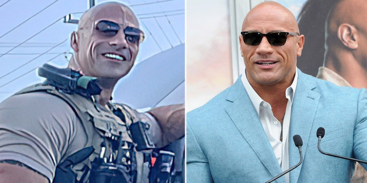 Dwayne Johnson doppelganger