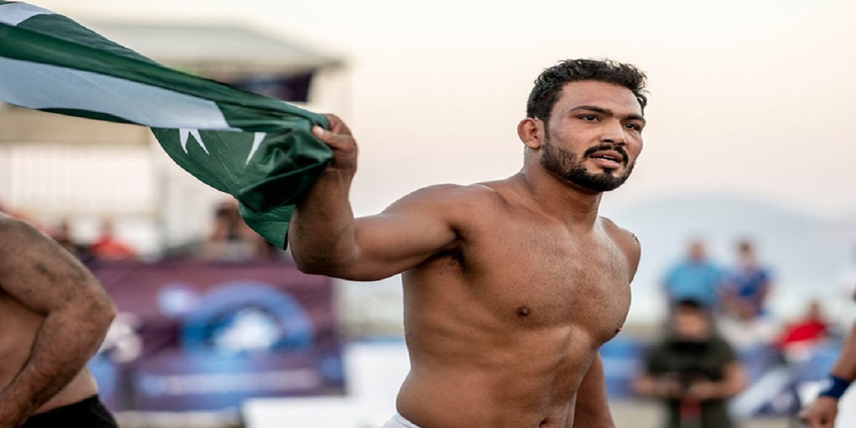 Beach Wrestling World Series: Inam Butt qualifies for quarter-finals