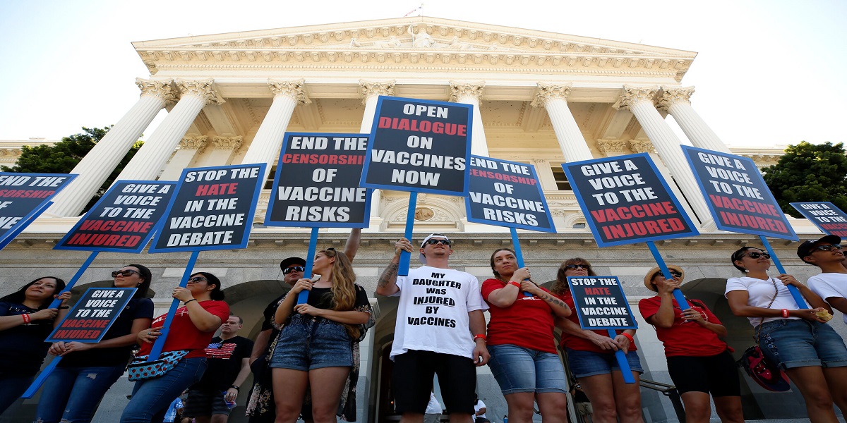 Supporters of ‘Funeral home’ asking people to don’t get vaccinated