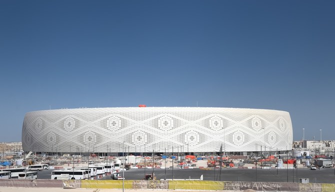 Qatar inaugurated on Friday its fifth stadium for the 2022 World Cup, Al Thumama stadium, 12 kilometres south of the capital Doha, that has 40,000 seats. (Shutterstock)
